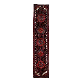 1950s Persian Heriz Runner Rug 4’0″ X 18’4″ For Sale