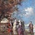 N. Sidoli, Gallant Scene, Oil Painting on Board, Early 20th Century, Framed For Sale - Image 10 of 12