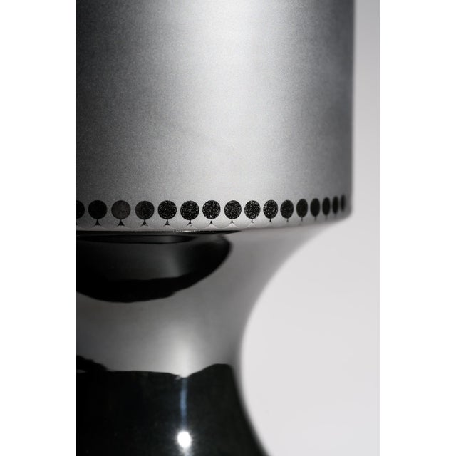 Ceramic Vintage Black and White Porcelain Vases by Tapio Wirkkala for Rosenthal Studio-Line, 1980s, Set of 2 For Sale - Image 7 of 13