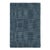 Dash & Albert by Annie Selke Crosshatch Denim Micro Hooked Wool Rug, 2'6" x 8' For Sale
