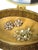 Metal Vintage Hollywood Regency Style Brass Filigree Jewelry Box With Beveled Glass Top For Sale - Image 7 of 9