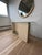 1980s Postmodern Faux Stone Tiered Console Table, Plaster and Wood For Sale - Image 5 of 10