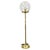 Bubble Glass and Brass Floor Lamp from Kamenicky Senov, 1970s For Sale - Image 11 of 11