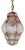 Italian Caged Pink Murano Glass Pendant from Seguso, 1950s For Sale