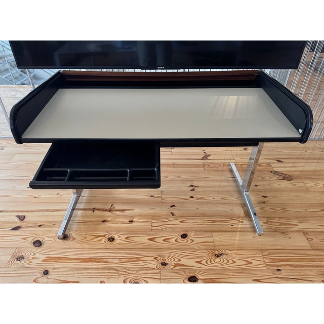 1980s 1980s George Nelson Action Office Roll Top Desk For Sale - Image 5 of 11