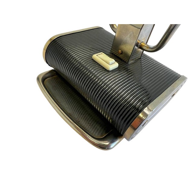French Art Deco Table Lamp attributed to Eileen Gray for Jumo, France, 1930s For Sale - Image 13 of 18