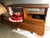 Mid-Century Modern Vintage German Koronette Console Stereo Bar and Fireplace For Sale - Image 3 of 13