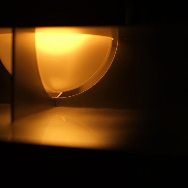 Brown Event Horizon Aluminum Floor Lamp by Bureau of Entropy For Sale - Image 8 of 10