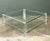 Vintage Interlude Home Lucite Coffee Table With Inset Glass For Sale - Image 10 of 12
