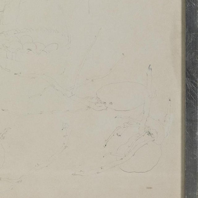 Graça Morais, Portrait, 1980s, Pencil on Paper For Sale - Image 5 of 6