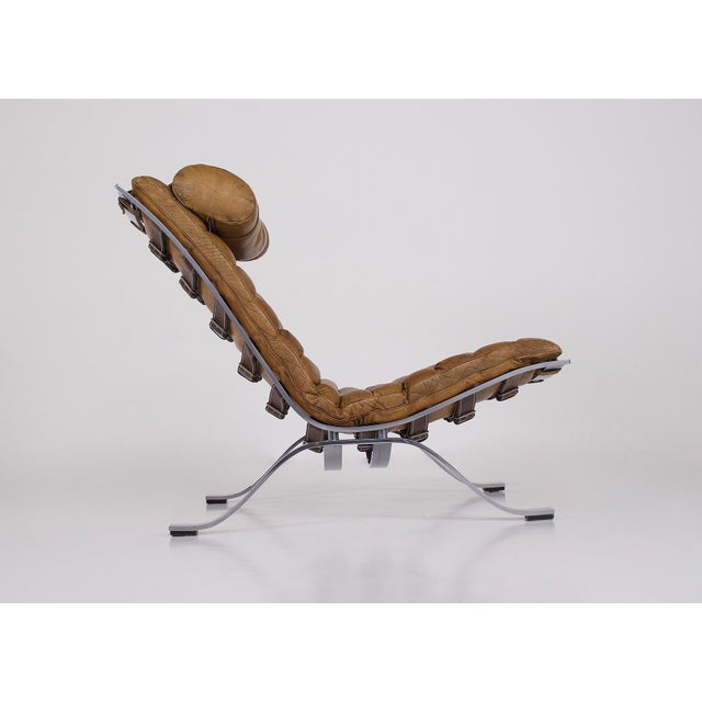 Set of Ari Armchair and Ottoman from Arne Norell, 1970s For Sale - Image 6 of 18