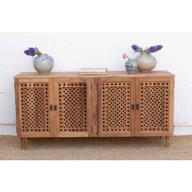 72" Long Haveli Jali Sideboard For Sale - Image 10 of 10
