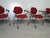 Hexagonal Metal Desk Armchairs by Froscher for Sitform, 1970s, Set of 4 For Sale - Image 3 of 18