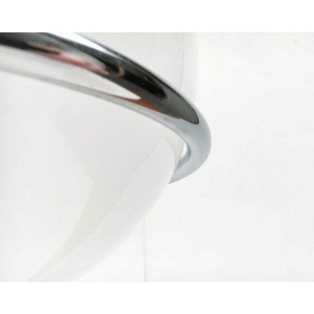 Mid-Century Space Age Italian Glass Ball Pendant, 1960s For Sale - Image 17 of 18