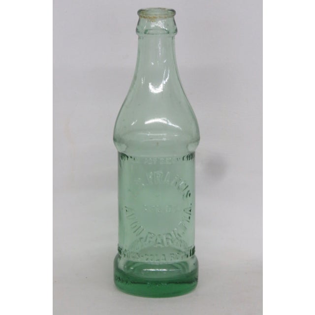 Coca Cola Bottle by J S Francis Bottling Company 1920s Usa Green Glass 4493b For Sale - Image 12 of 12