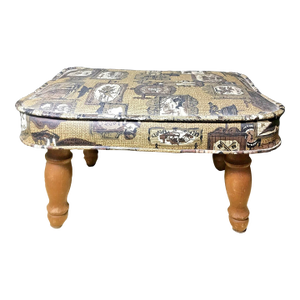 Vintage MCM 60s Babcock Phillips Foot Stool