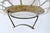 1960s Progress Mfg. Co. Inc. Off White Enamel & Glass "Onion" Hanging Pendant For Sale - Image 10 of 12