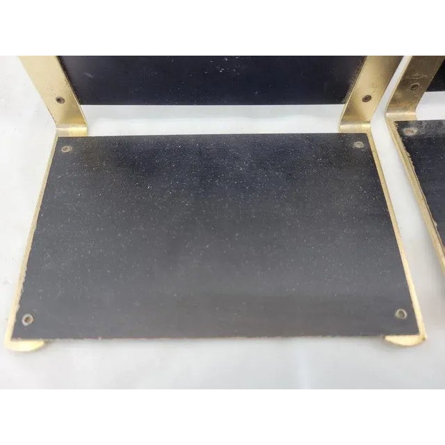 1950s Vintage Asian Folk Art Hand-Painted Oriental Woman Bookends - a Pair For Sale - Image 5 of 8