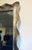 Ethan Allen Large Ethan Allen Silver Wavy Frame Mirror, Unmarked For Sale - Image 4 of 9