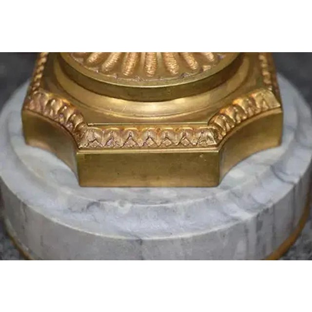 Bronze Pair of French Gilt Bronze Vases For Sale - Image 8 of 8