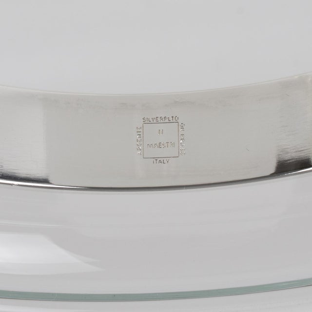 Gorham Silver Plate and Glass Barware Martini Cocktail Pitcher For Sale - Image 11 of 14