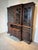 Antique Mahogany Display Cabinet with Secretaire Function For Sale - Image 3 of 7