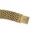 Metal Vintage Patek Philippe 18k Gold Ladies Champagne Dial Mesh Bracelet Watch For Sale - Image 7 of 14