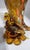 Vintage Murano Amber Glass 'End of Day' Turkey Cornucopia Vase For Sale - Image 11 of 13