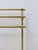 Vintage Polished Brass Three-Tier Freestanding Towel Rack Ball Finials Atomic For Sale In Tampa - Image 6 of 10