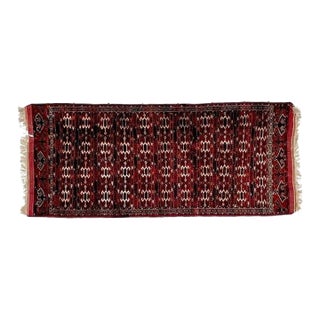 Antique Persian Torkman , 4'2" X 9'7" For Sale