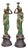 Maiden Garden Statues Urn in Bronze, Set of 2 For Sale