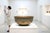 Large Antique Islamic Engraved Tinned Copper Bowl, 1890s For Sale - Image 16 of 18
