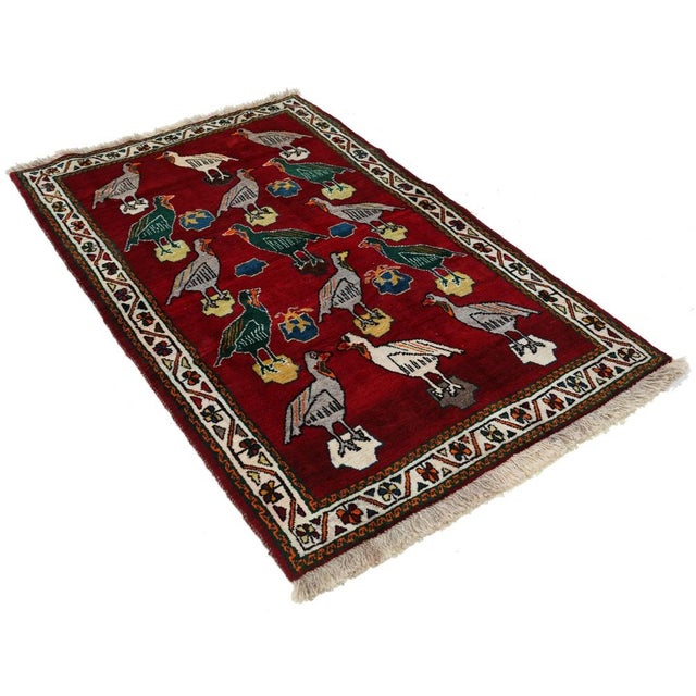 Pasargad DC Fine Hand Knotted Rug For Sale - Image 4 of 4