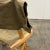 Army Green 1960s Praia Folding Chair Attributed to Pier Giacomo Castiglioni for Gavina For Sale - Image 8 of 10