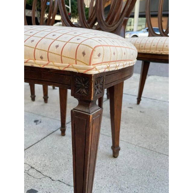 1970s Dennis & Leen Ribbon Back Dining Chairs - Set of 6 For Sale In Los Angeles - Image 6 of 13