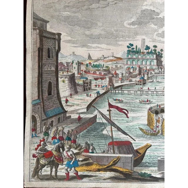 Paper Probst, The Walls of Babylon, 1760, Paper For Sale - Image 7 of 12