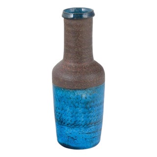 Tall Ceramic Vase with Two-Part Glaze by Nils Kähler for Kähler, 1960s. For Sale