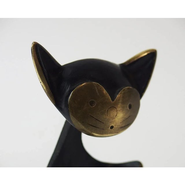 Black Porte Cat by Walter Bosse for Herta Baller, 1950s For Sale - Image 8 of 9