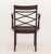 Regency Style Mahogany Arm Chair, With String Inlay to the Scroll Arms For Sale - Image 10 of 10