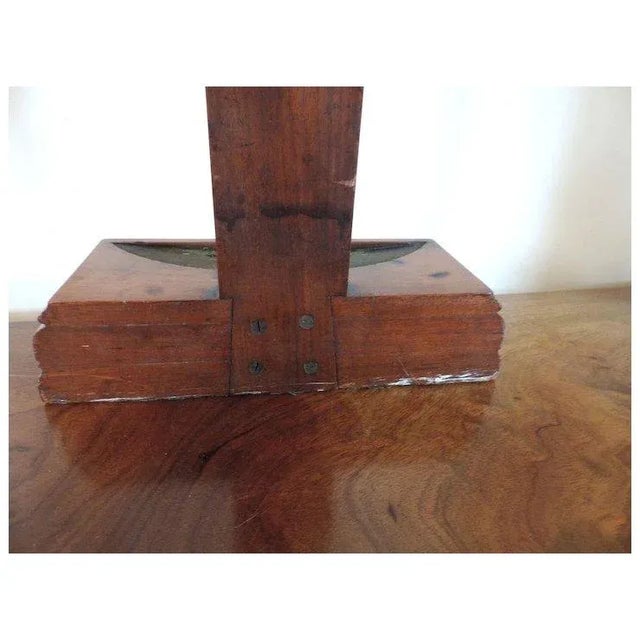 English Antique Early 19th Century English Regency Mahogany Easel Display Stand for a Platter or Tray For Sale - Image 3 of 10