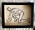 Paper 1949 Artist Studio Charcoal Drawing of a Muscle Man, 15” X 10.5” For Sale - Image 7 of 9