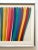 Mid-Century Modern Morris Louis Vintage 1969 Mid Century Modernist Framed Abstract Expressionist Fine Art Lithograph Print " While " 1960 For Sale - Image 3 of 13