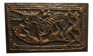 Celtic Art Copper Mural, Ireland, 1960s