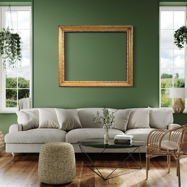 20th Century Gilded Frame, 1950 For Sale - Image 14 of 15