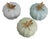 Dragonfly Scallop Round Boxes, Set of 3 For Sale