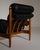 Black Black Leather Amiral Chair by Eric Merthen, Sweden, 1960 For Sale - Image 8 of 14