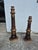 Late 19th Century Pair of Antique Tibetan Ceremonial Horns or Dungchens For Sale - Image 5 of 6