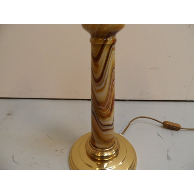 Vintage Table Lamp in Brass, 1960s For Sale - Image 4 of 9