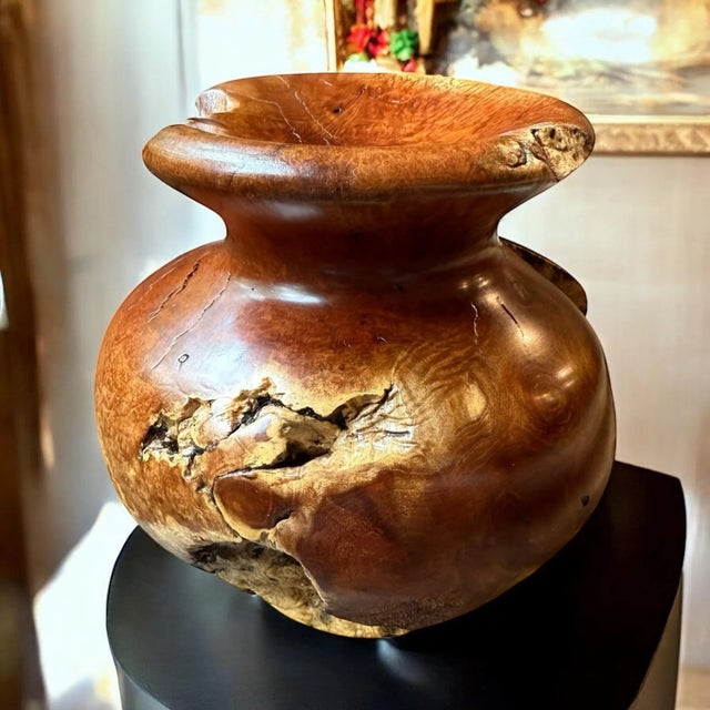 An oddity of nature in the hands of an extremely skilled artisan has resulted in this unique piece of vintage art. Created...