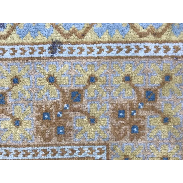 Vintage Moroccan Rabat Rug, 1980s For Sale - Image 10 of 12